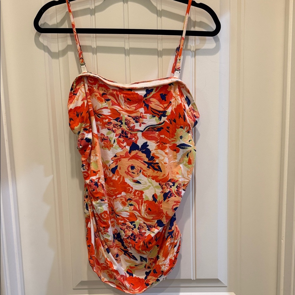 Maeve Orange Floral Camisole Top